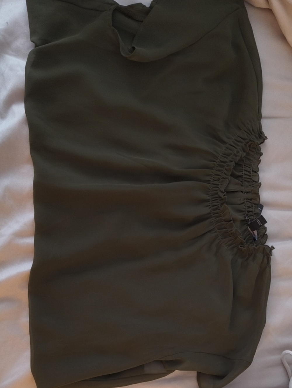 Express Olive Green Shirt